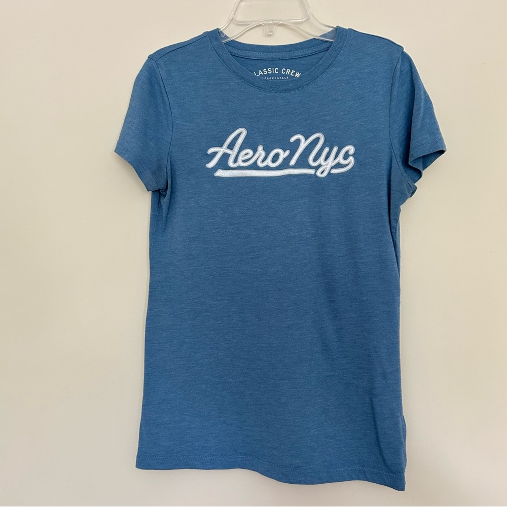 Aeropostale Women’s Blue Classic Crew Tee